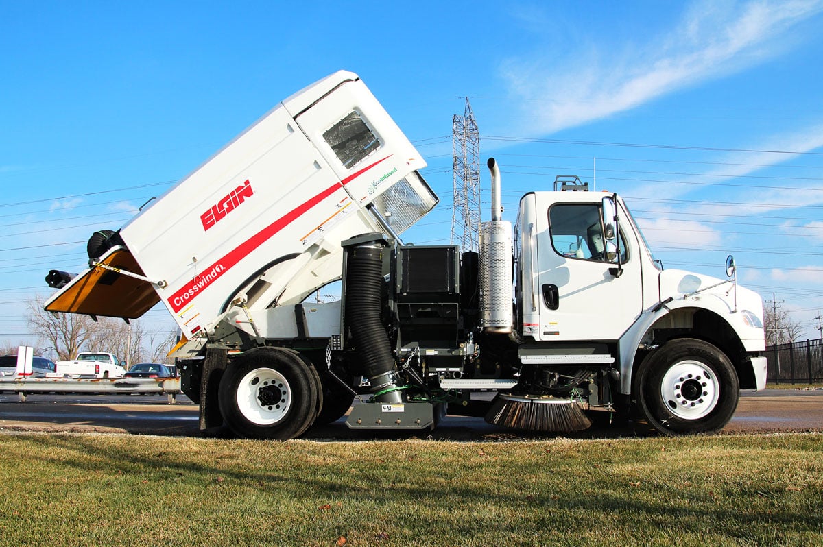 Regenerative Air Sweeper Trucks